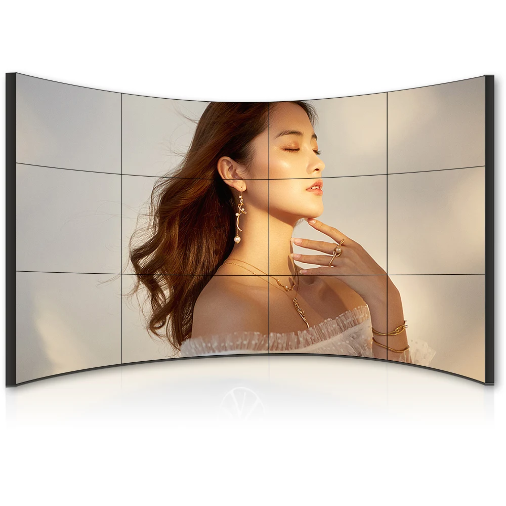 55 Inch Lcd TFT Computer Advertising Display Indoor stage event led screen splicing led display multimedia lcd splicing screen