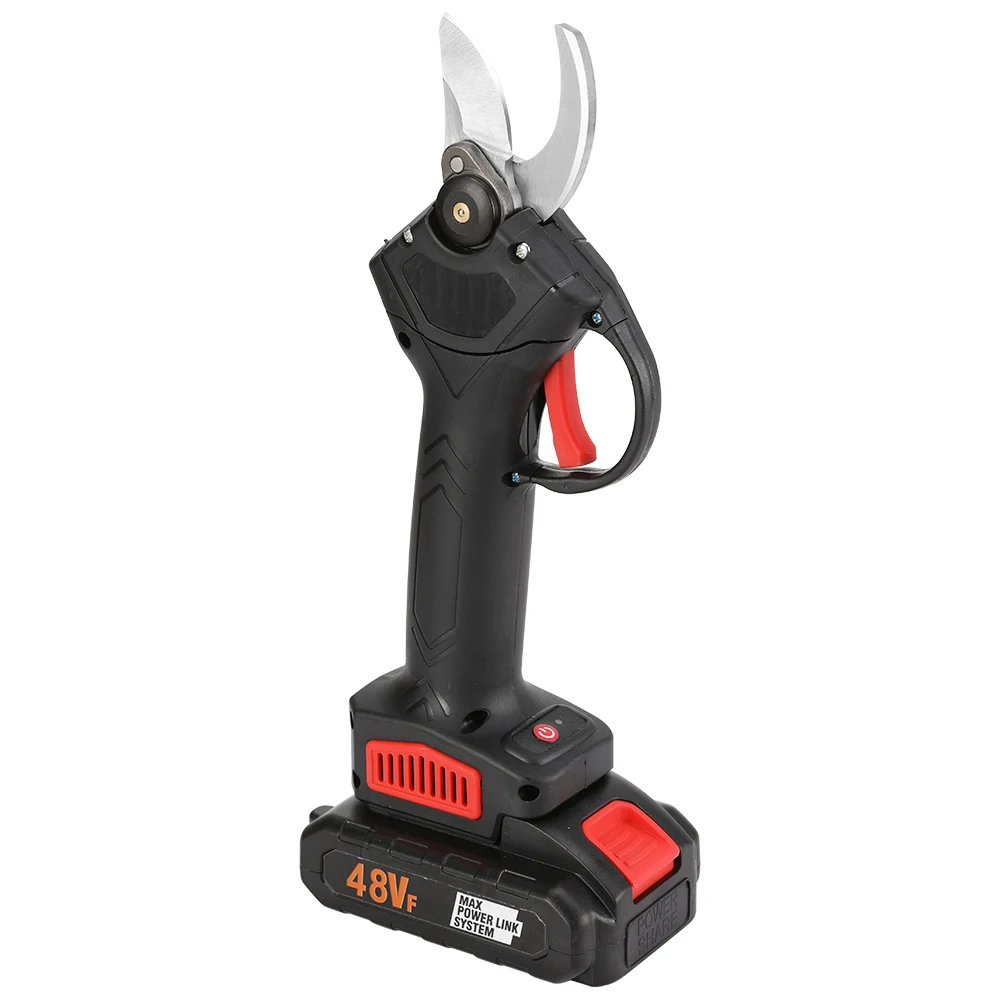 21V Electric Power Shears Cordless Pruning Scissor for Garden 25mm Cutting Capacity with 1 Batteries and Charger