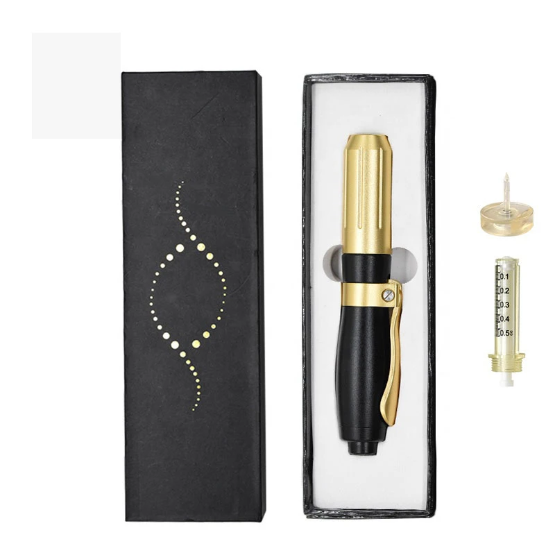 High Quality Hyaluronic Pen 0.5ml 0.3ml electric beauty gun no needle 1/6 Hyaluronic Original Medical Quality Water Mesother