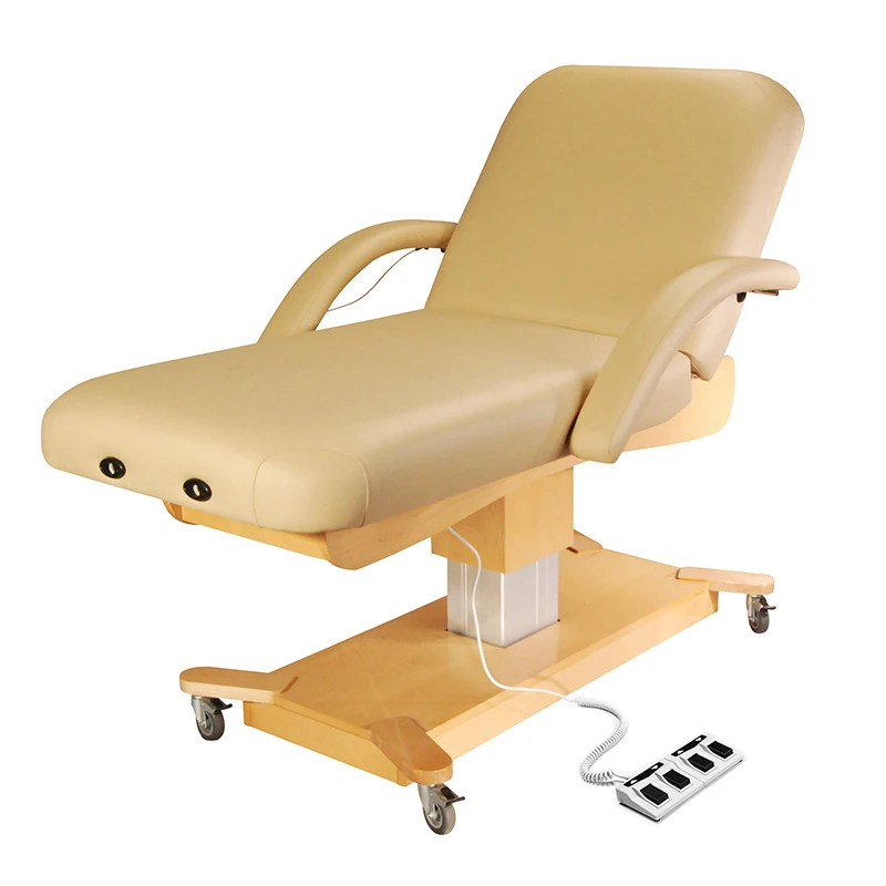 Manufacturer Electric Facial Bed with Backrest Bed High-Quality Massage Beauty Salon Electric Spa Bed