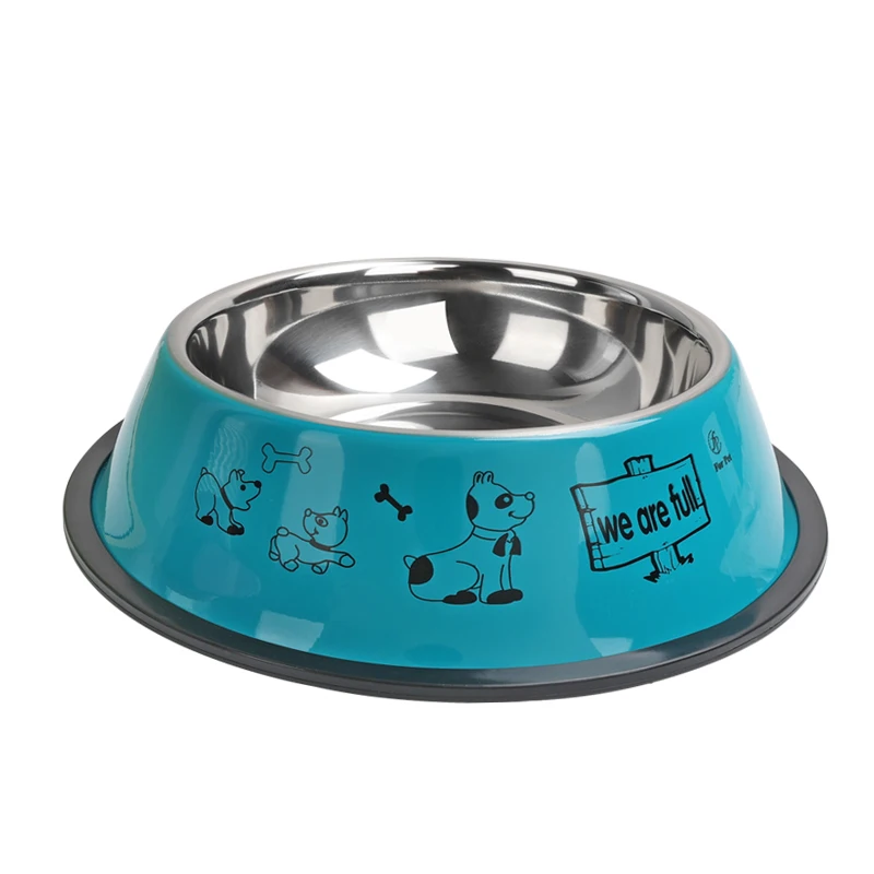 Custom Stainless Steel Dog Bowl Wholesale Pet Cat Food Feeder Stainless Steel Bowls