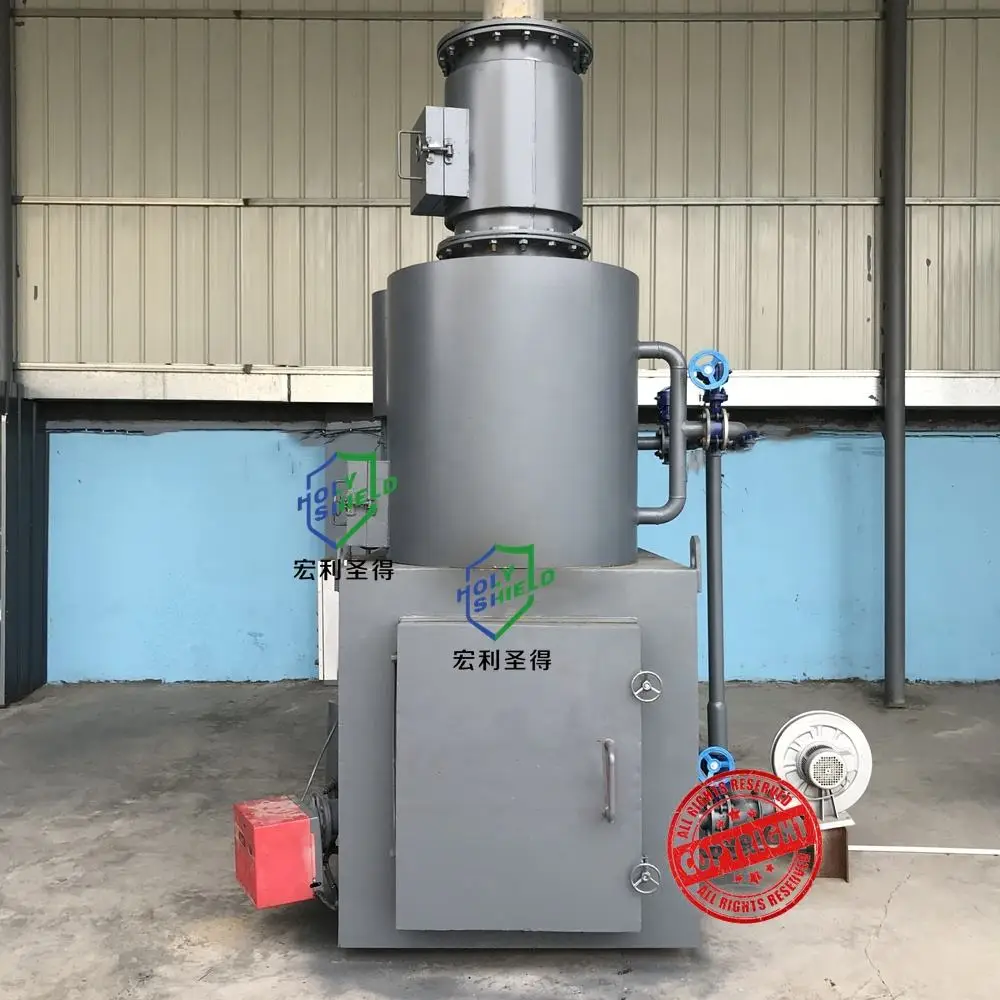 bio medical waste incinerator hospital burning furnace carbon steel incinerator oven