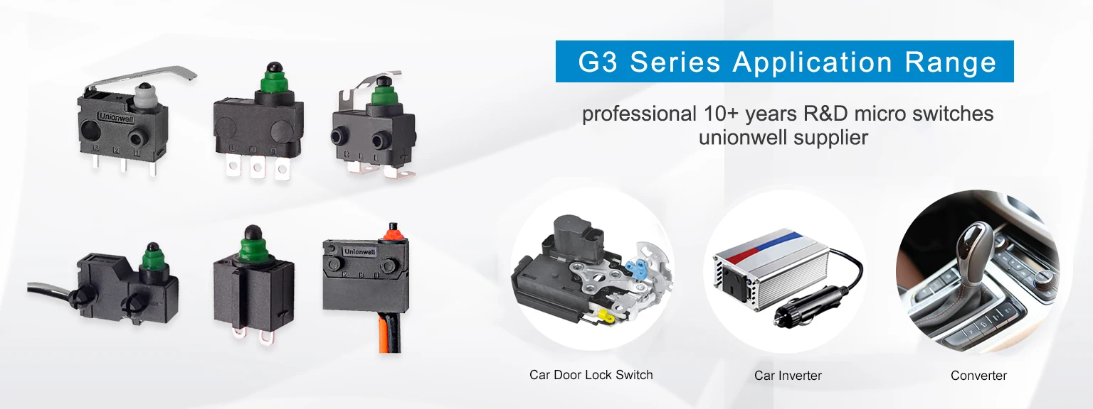 China supplier Unionwell 20T120  IP67 Water Proof  Mini  Micro Switch  G905
