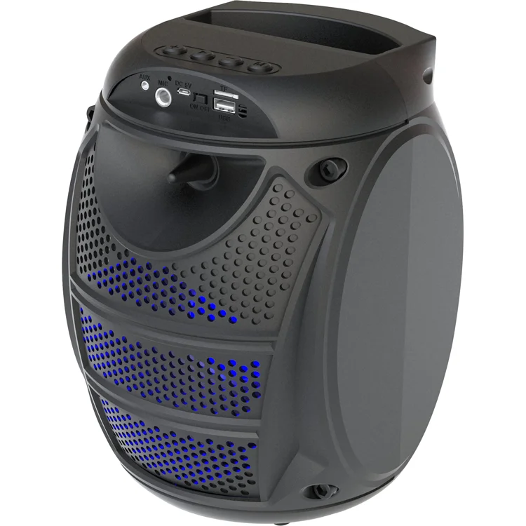 Good Quality 6.5 Inches ZQS6115 Dc-5V Charging Multifunctional Outdoor Wireless Karaoke Speaker With Microphone