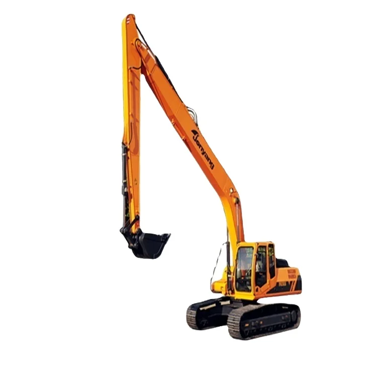 construction equipment 20t excavator factory supply JY623E long boom/long arm/long reach hydraulic digger machine for sale