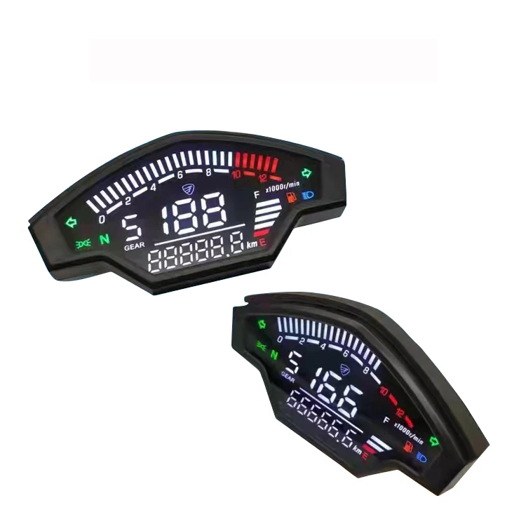 Best Price High Quality Offroad Motorcycles Universal Digital Meter Motorcycle Instrument Cluster Digital