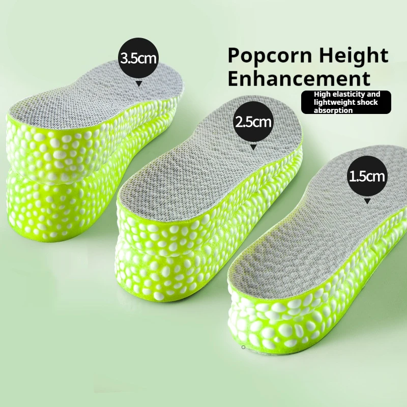 Olian New Sports & Comfort Insoles Breathable Popcorn Insoles Height Increasing Insoles For Shoes
