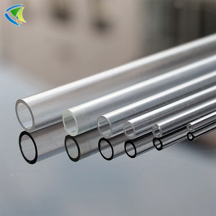 High quality Pmma Pipe Acrylic Tube Pipe  Large tube Diameter 10~200mm support custom size