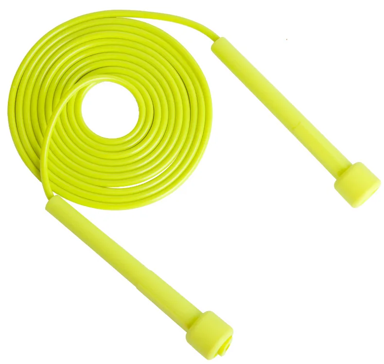 
Low Wind Resistance Rope Core Design Basic PVC Lightweight Small Handle Plastic Skipping Rope Kids Jump Rope 