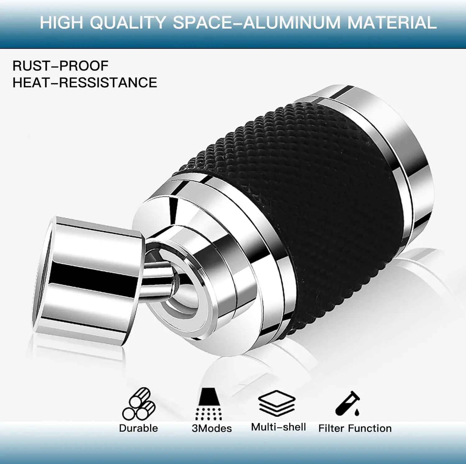 Factory direct sale Swivel ball joint 360 rotation Kitchen Faucet Tap Adapter Aerator spout Shower Head Filter Nozzle Connector