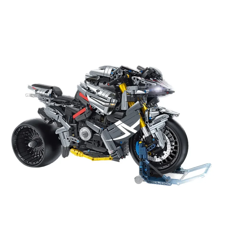 Penrose 672106 New product Motorcycle Vehicle Boys Toys Fit High-Tech Building Blocks Bricks  DIY Kid Gift 2426PCS