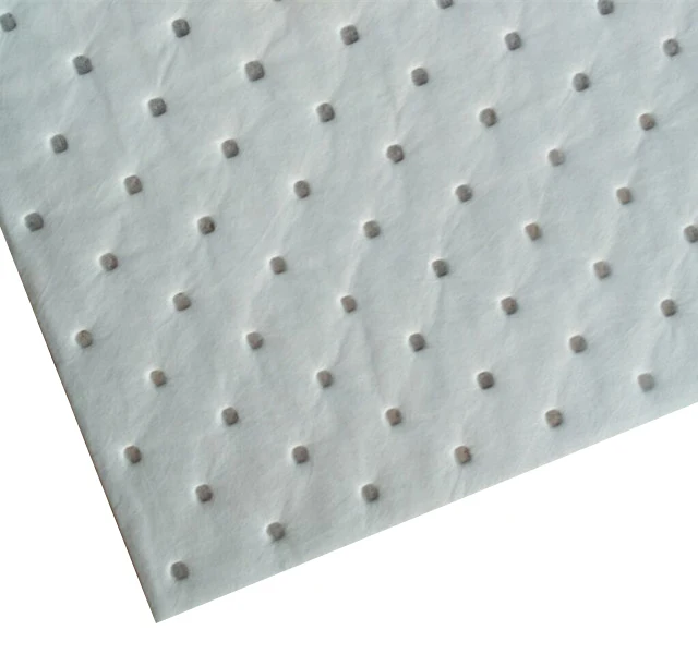 Heavy weight 4mm thickness 2mm oil absorbent pad For Fast Response
