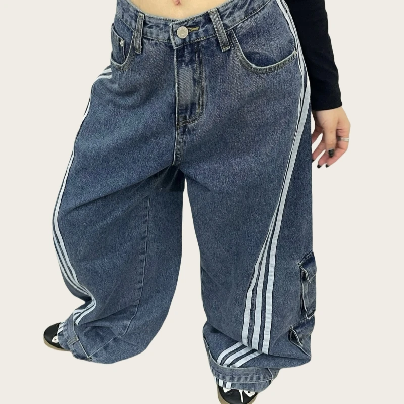 Manufacturer Wholesale women fashion pants Quality Guarantee ladies smart casual pants baggy jeans for girls