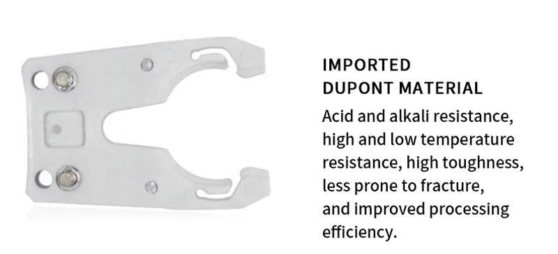 Weix cnc other machine accessories plastic clip bt40 bt30 iso30 tool holder fork