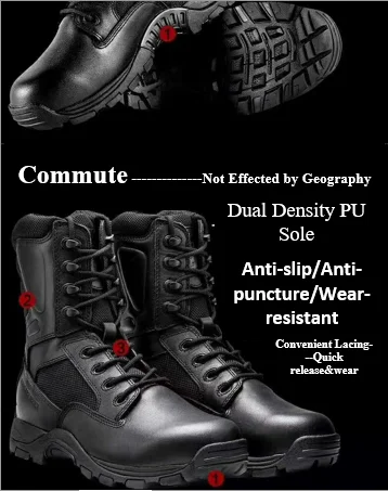 S3 grade full grain leather dual density PU anti-slip&anti puncture sole & shock-absorption&anti static safety shoes