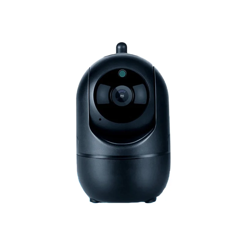 Black shell Smart Home Security Auto Tracking AI Technology WIFI Camera 1080P Full HD mini Wireless wifi IP CCTV Camera