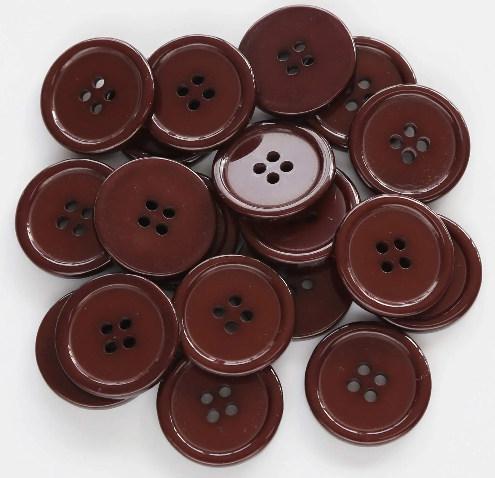 Square Round 2-Holes 4 Holes Boton Resin Plastic Sewing Button Garment Accessories Polishing Custom Shirt Buttons For Clothing