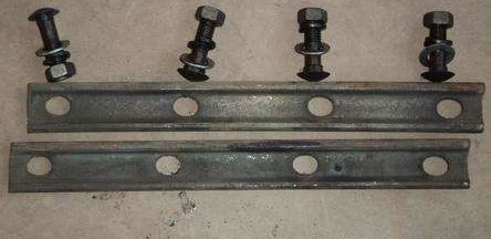 P50 steel fishplate for industrial and mining