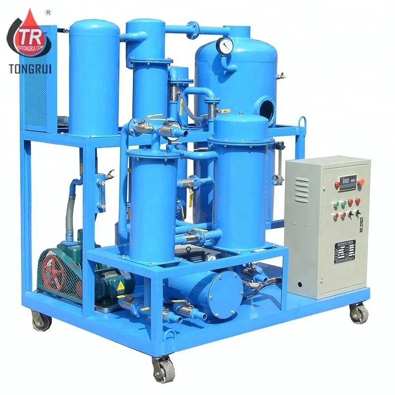 The Best Selling Full Automatic Industrial Waste Hydraulic Oil Purification Refinery Machine