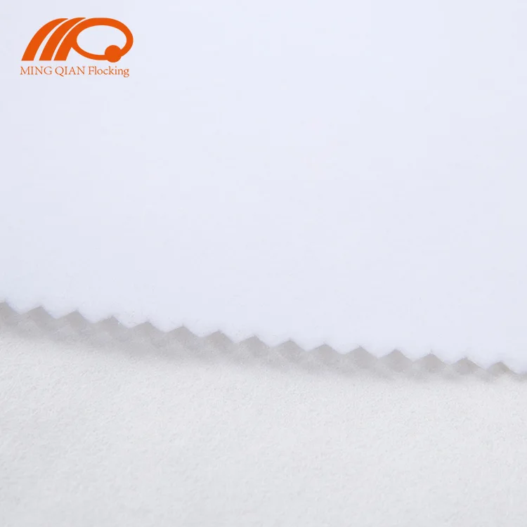 In Stock High Quality Hot Sales Spunlace Long Pile Flocking Fabric for Glasses Box Jewelry Box Packaging Box Lining