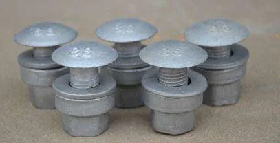 TR Bolts and Nuts  M16*40 Grade 5.8 Customized Galvanized Splice Bolts and Nuts Traffic Barriers Product Custom for Morocco