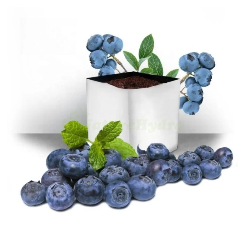 UV stabilized PE bags plastic grow bag for hydroponics plantation