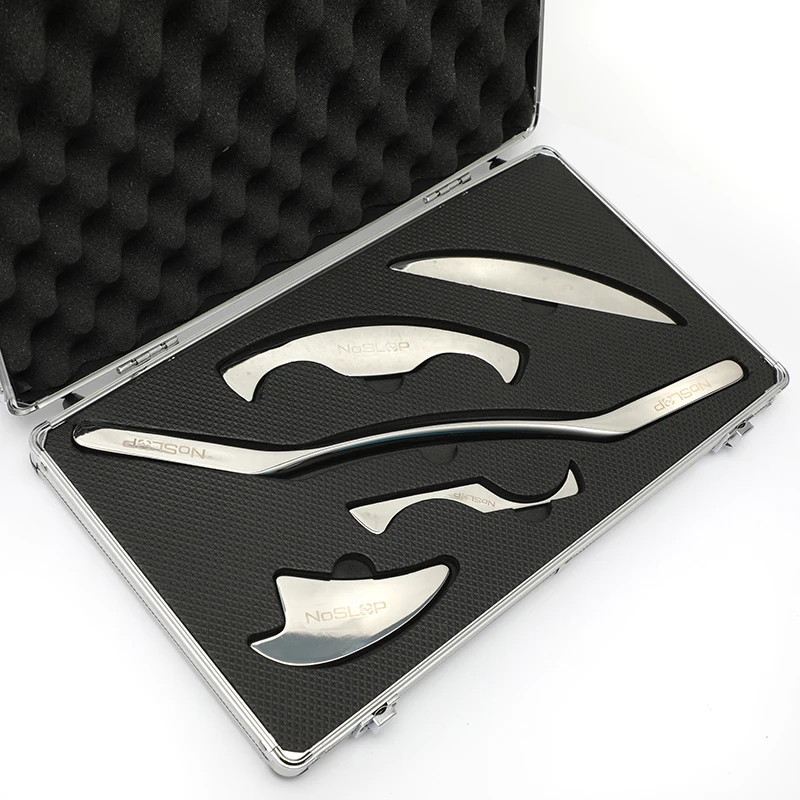 2021Upscale  IASTM Tool Grade 304 Stainless Steel Gua sha Scraping Massage fascia Tools Metal Myofascial Release