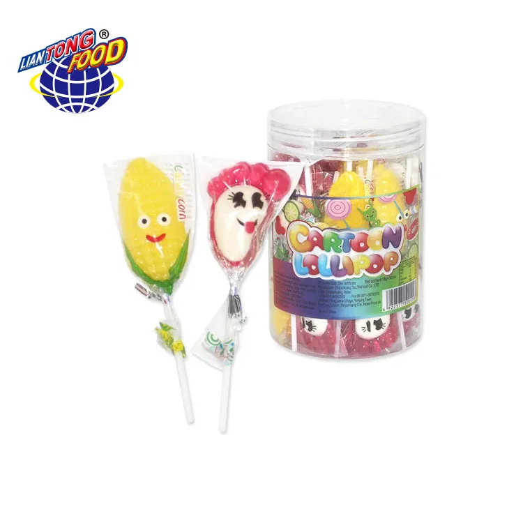 Custom Corn and Feet Shapes Lollipop Candy