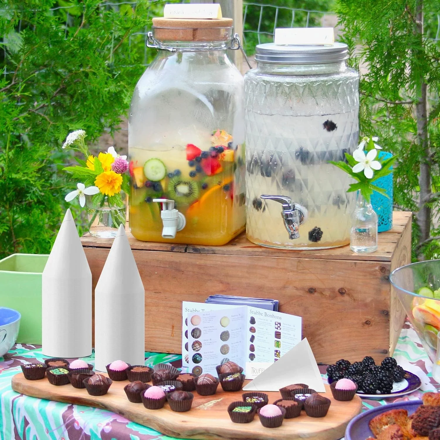 Wholesale Disposable Cone Cup Without Rim Ice Cream Cup For Slush Shaved Ice Cream Sorbet Water