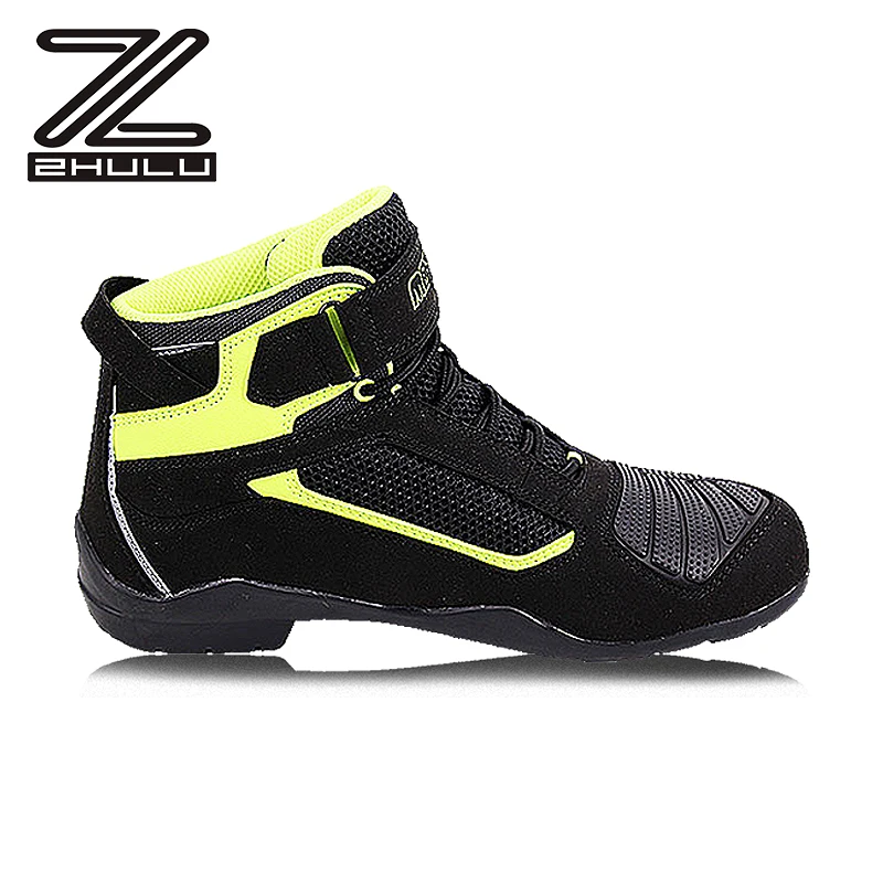 Summer breathable Motorcycle Riding Shoes for Men motorbike racing boots