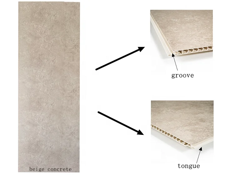 1m waterproof wide  white carrara  marble  pvc shower  wall panel  cladding for interior decor