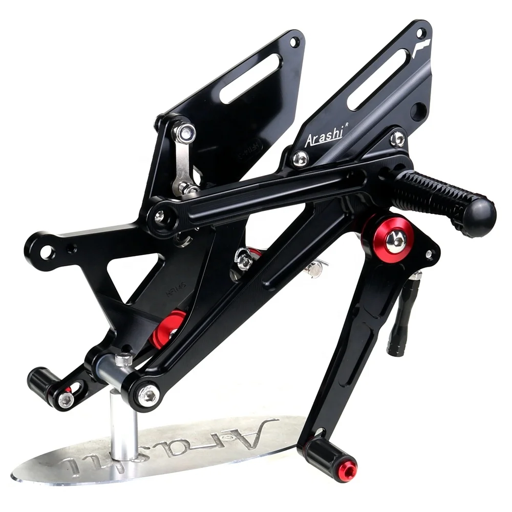 Motorcycle Accessories For KAWASAKI Ninja H2 2015-2020 CNC Aluminum alloy Motorcycle Adjustable Rear Foot Rest