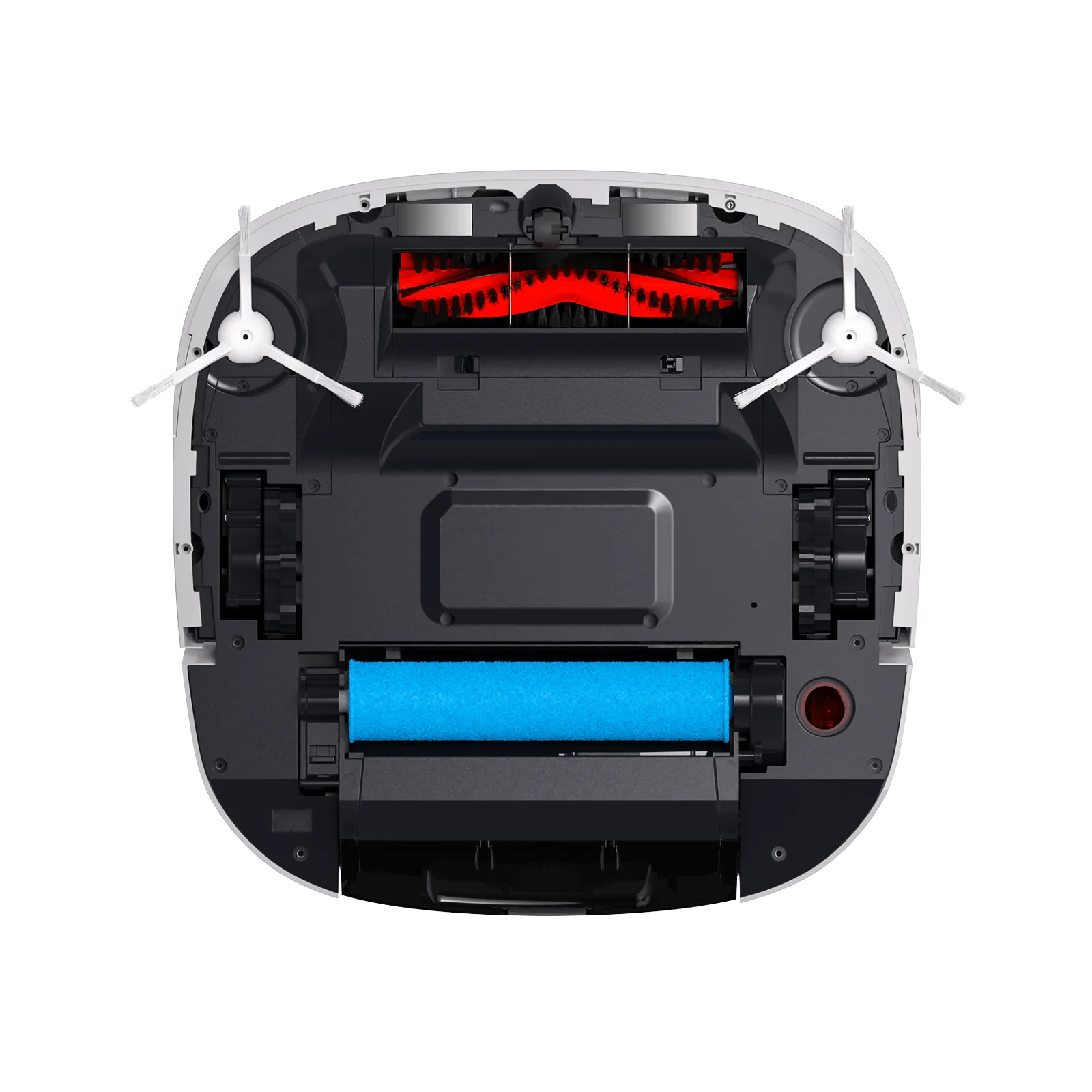 Tecbot M1 Roller-Mop Self-Rinse Sweep All In 1 WiFi Connected Smart Home APP Remote Control Sweeper Cleaner Robot Vacuum Cleaner