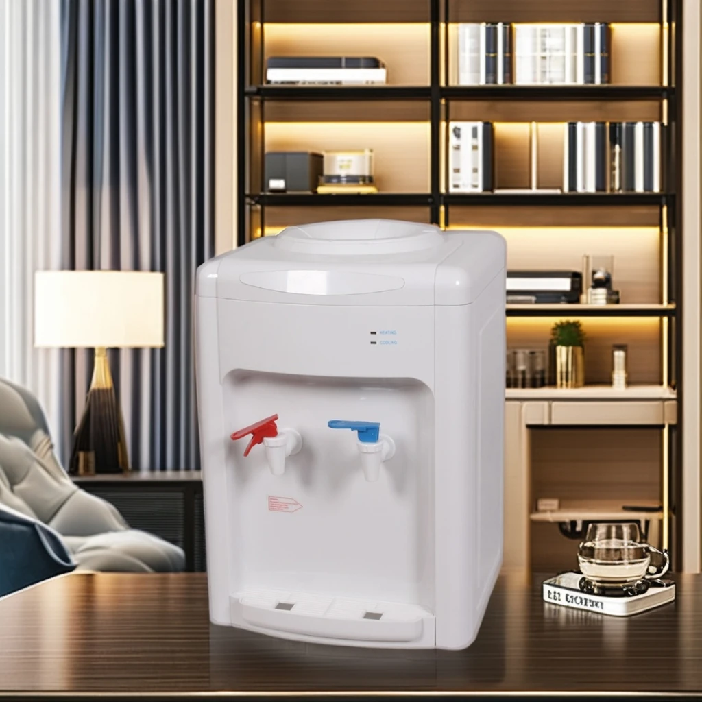 Ningbo Factory Desktop Water Dispenser for Home and Office Use With Hot and Cold Water Drinking
