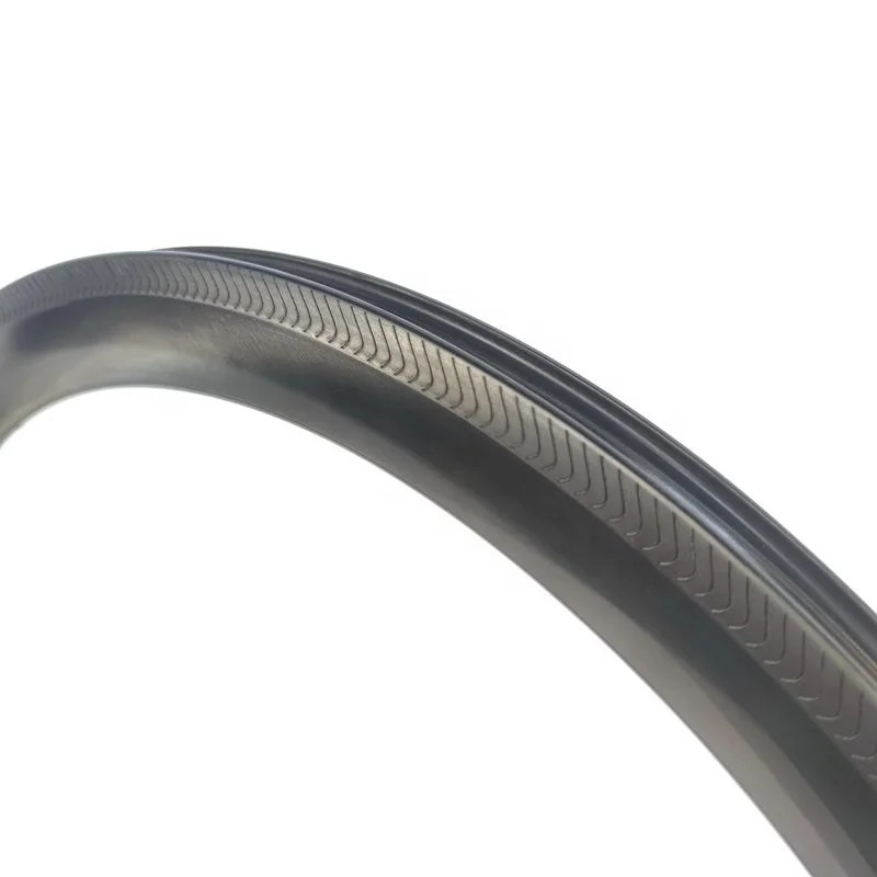 BIKEDOC 700c Super Light Tubeless Bicycle Road Wheel Clincher Custom Bike 45mm Carbon Rim Tubular