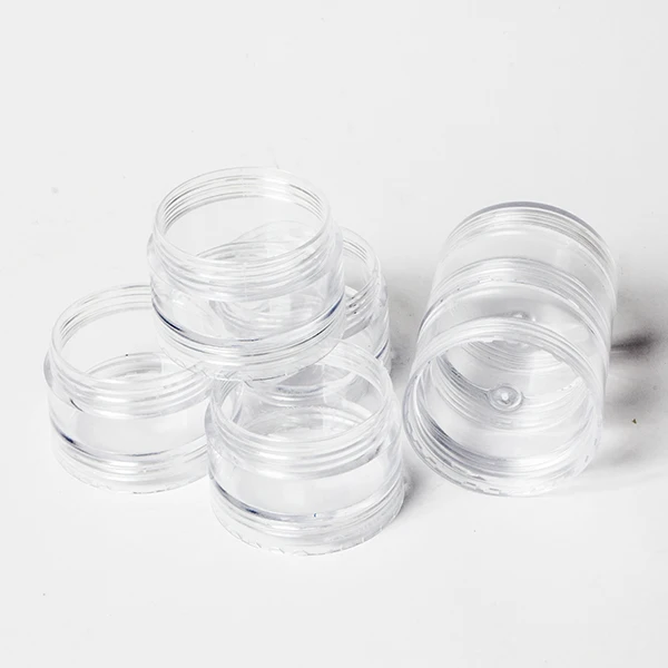 21834 6pcs stackable bead storage box stationary storage box