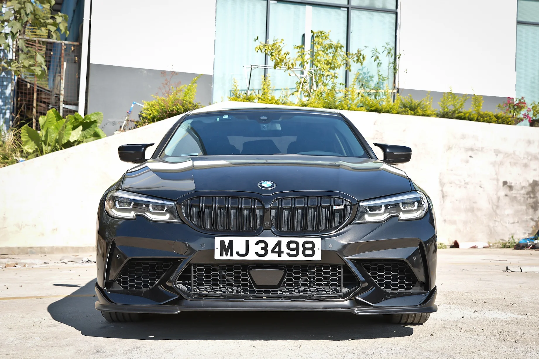 Для Bmw G20 3 серии M3c стиль автомобильный передний бампер PP передняя губа кузов