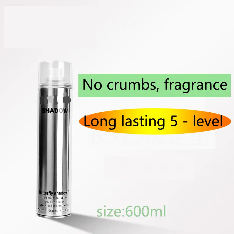 ready 600ml Extra strong hold long lasting style hair spray professional hair gel hair styling sprays