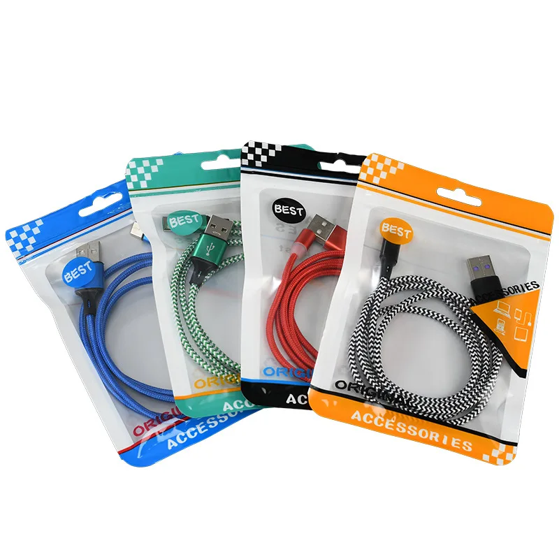 Magic Brand  Waterproof Computer Wire Packaging Bags For Packaging Usb Cable Packing Phone Cases Luxury Plastic Packing Bags