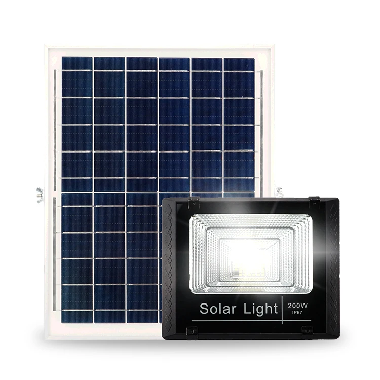 
200W China Manufacturer High power high bright outdoor ip65 solar led flood light 
