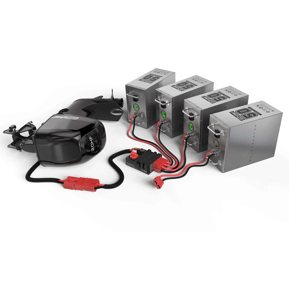 EZ Outboard Leisure Series  Tiller and Remote Control 5HP Electric Propulsion Outboard Motor Engine for Boat and ship PLN 17315