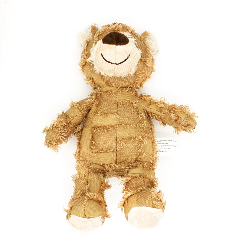 New dog products  plush cute bear toy Pet Products Animal Squeaky Chew