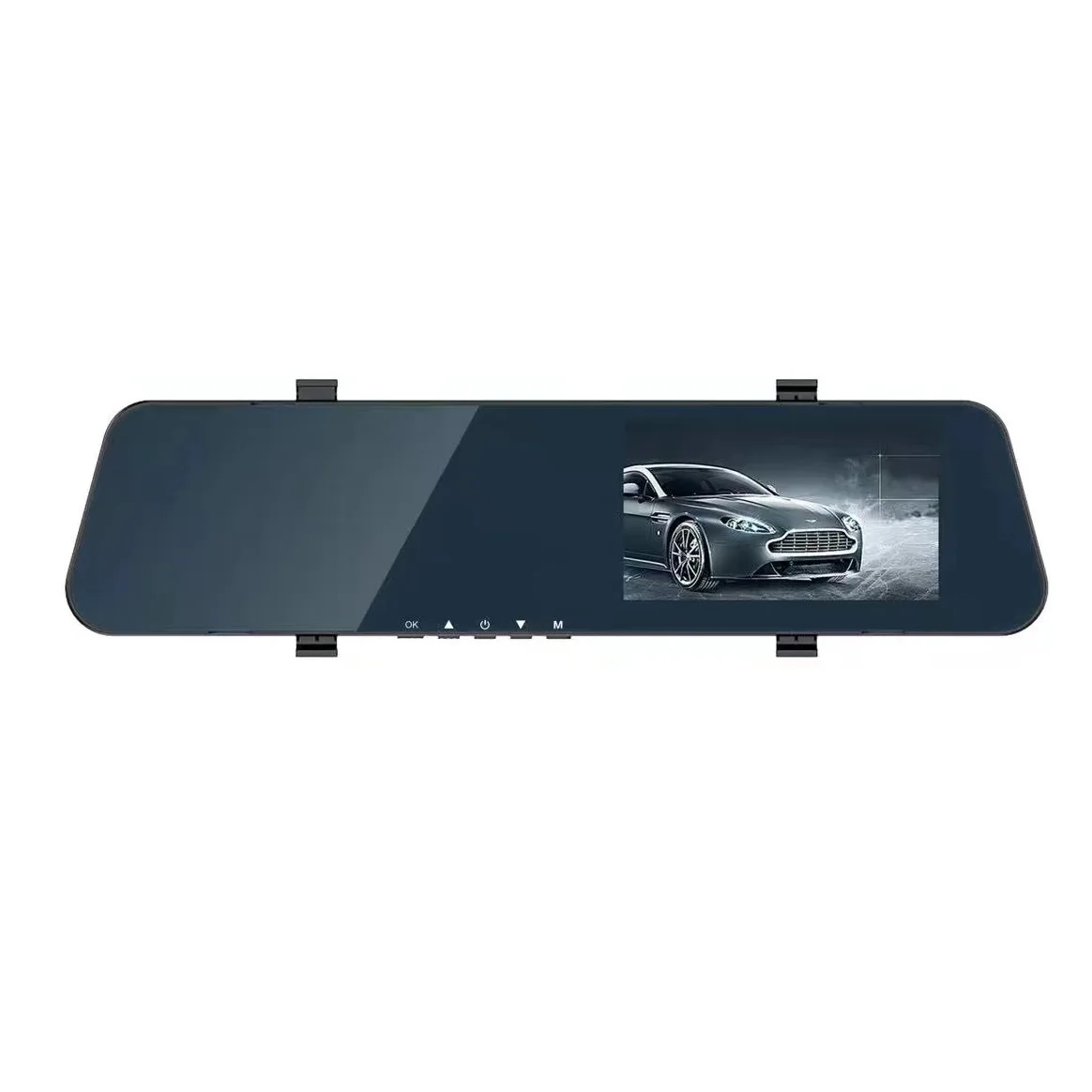 Wide Angle 1080P Anti-glare Parking Monitor Driving Recorder  Rear View Mirror Front And Rear Dash Cam Dashcam Car Camera