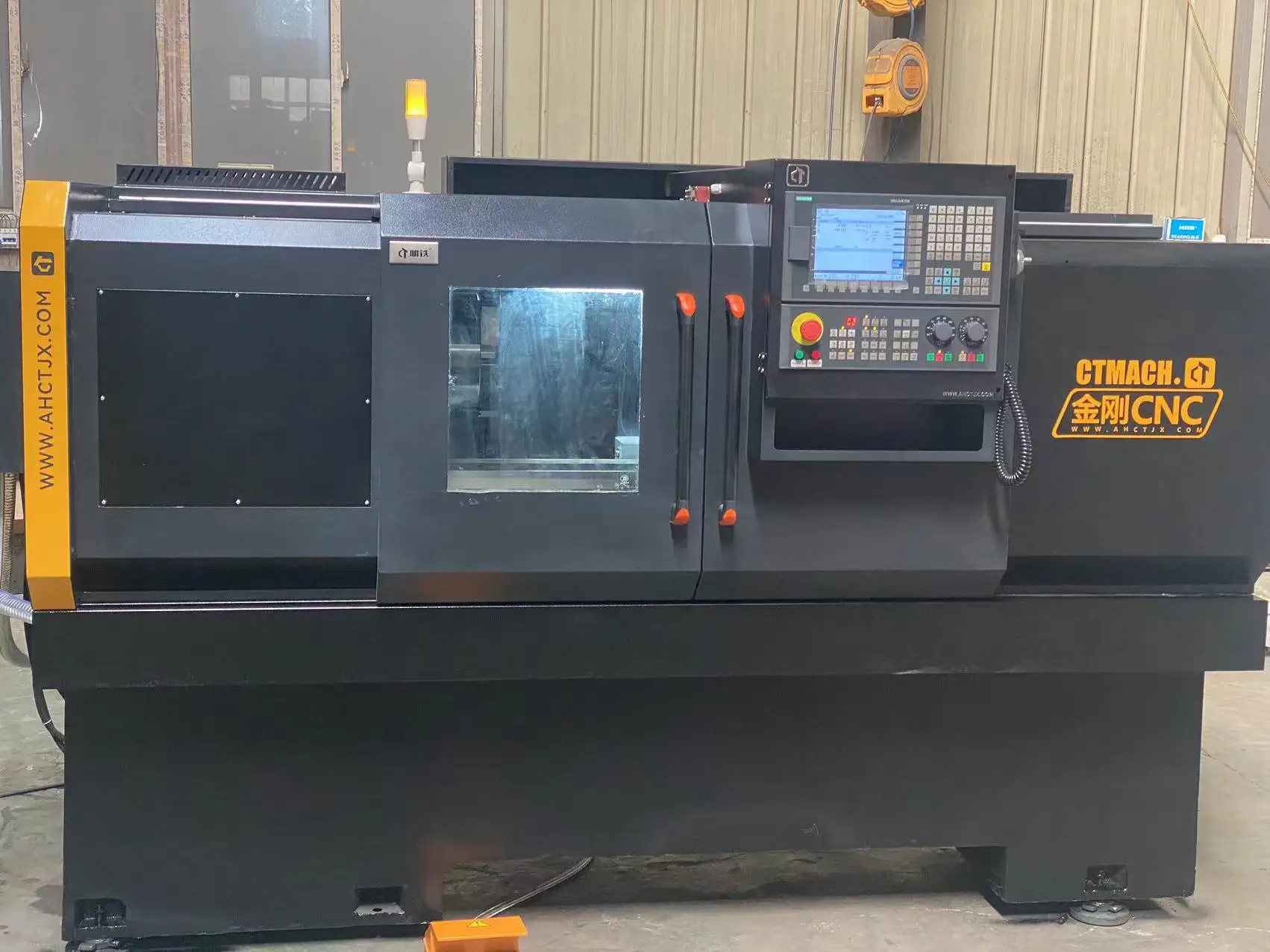 CNC lathe machine turret CTCNC40C industry machinery CNC turning  cutting lathe machine CK6140 CK6150