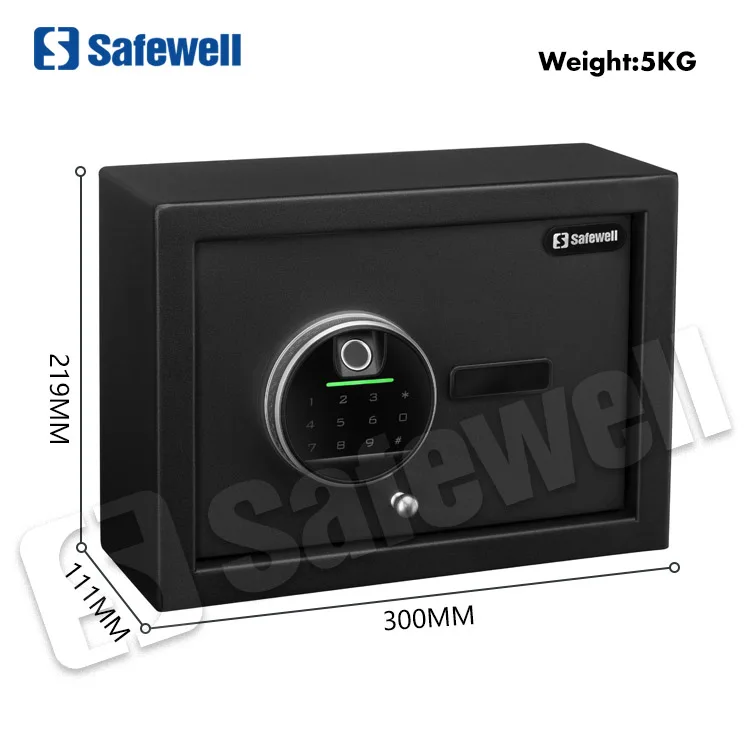 Новое поступление цифровой замок Safewell с отпечатком пальца для безопасности напольный скрытый металлический Сейф ванной