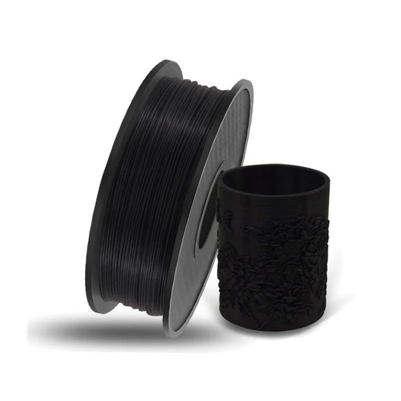 High Quality Black Eryone 1.75 PLA Carbon Fiber Filament For 3D Printer Printing