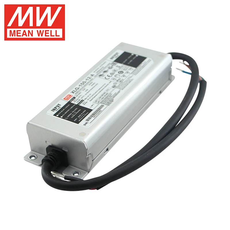 MEAN WELL XLG-150-12-A Active PFC Function Class 2 power unit Metal Case IP67 Led Driver