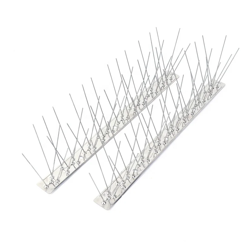 Outdoor Stainless Steel Bird Resistant Pigeons For Control Deterrent Bird Spikes
