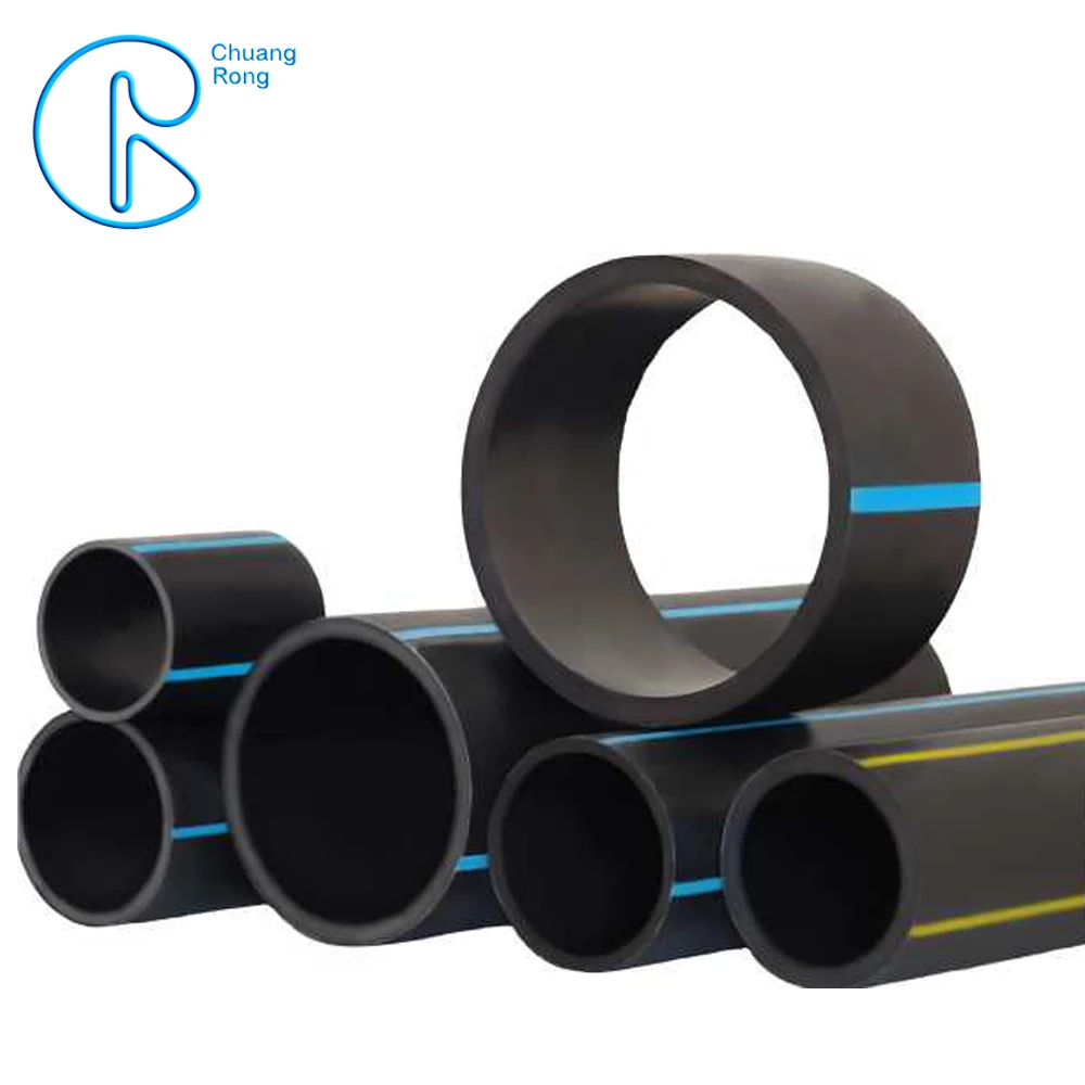 PE100 или PE80 поли водопроводная труба HDPE Оросительная пластиковая