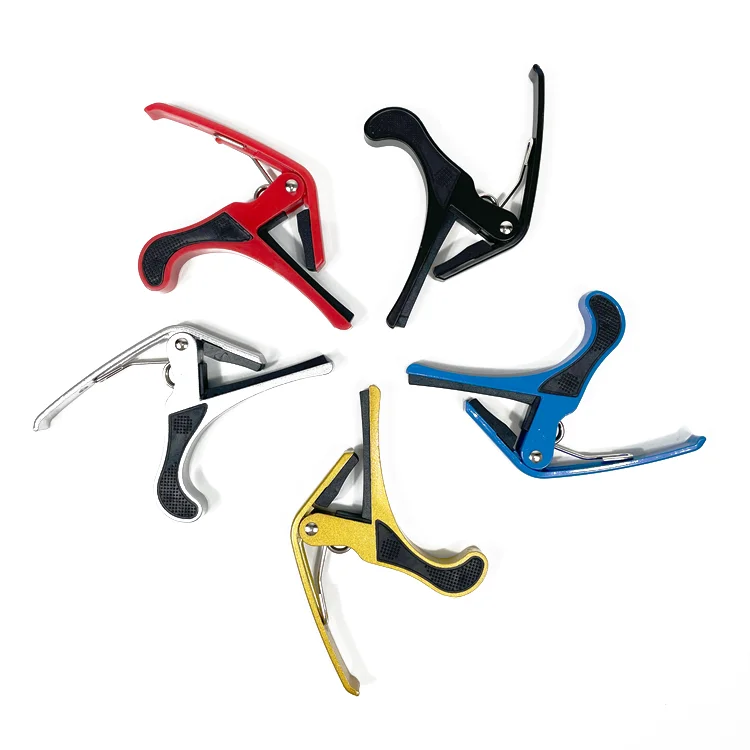 Металлический большой ручной каподастр, транспозиционный гитарный каподастр, регулировочный зажим, ключевой каподастр